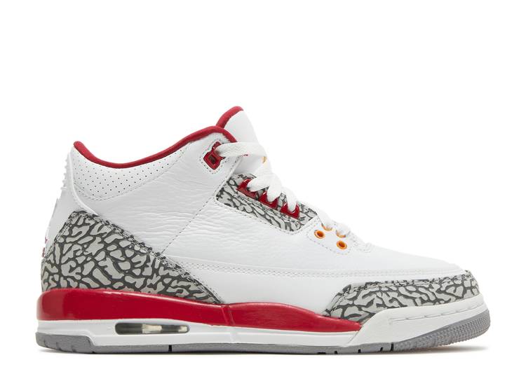 Jordan 3 Retro Cardinal (GS) - The Hype Kelowna