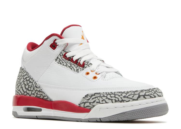 Jordan 3 Retro Cardinal (GS) - The Hype Kelowna