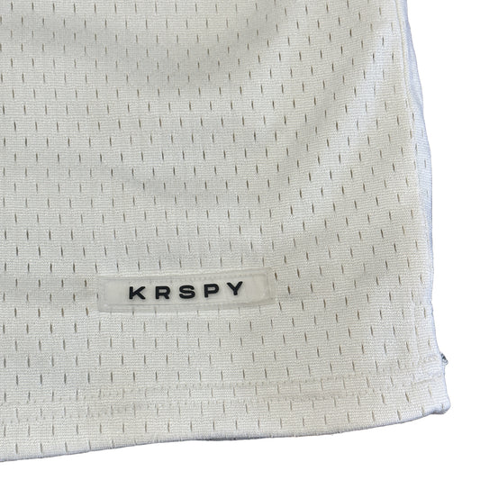 KRSPY Mesh Shorts Cream - The Hype Kelowna