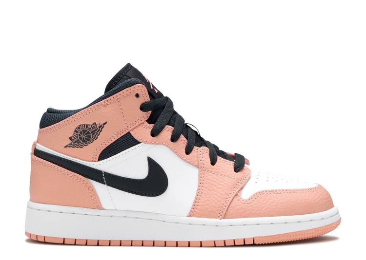 Jordan 1 Mid Pink Quartz (GS) - The Hype Kelowna