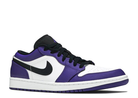 Jordan 1 Low Court Purple White - The Hype Kelowna