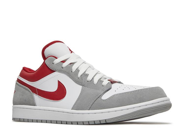 Jordan 1 Low SE Light Smoke Grey Red - The Hype Kelowna