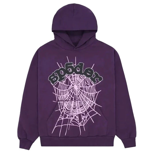 Sp5der Web Hoodie Purple - The Hype Kelowna