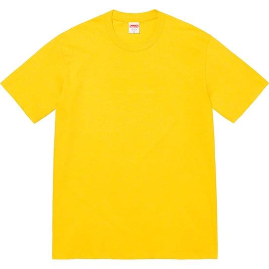 Supreme Tonal Box Logo Tee Yellow - The Hype Kelowna