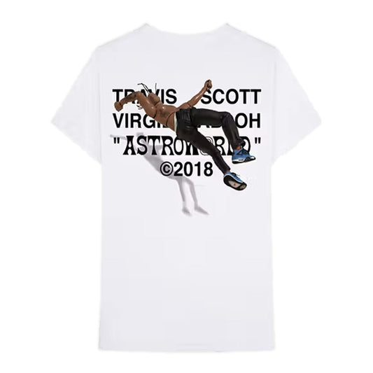 Travis Scott x Virgil Abloh By A Thread Tee White - The Hype Kelowna