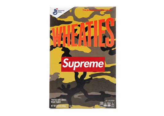 Supreme Wheaties Cereal Box Orange Camo - The Hype Kelowna